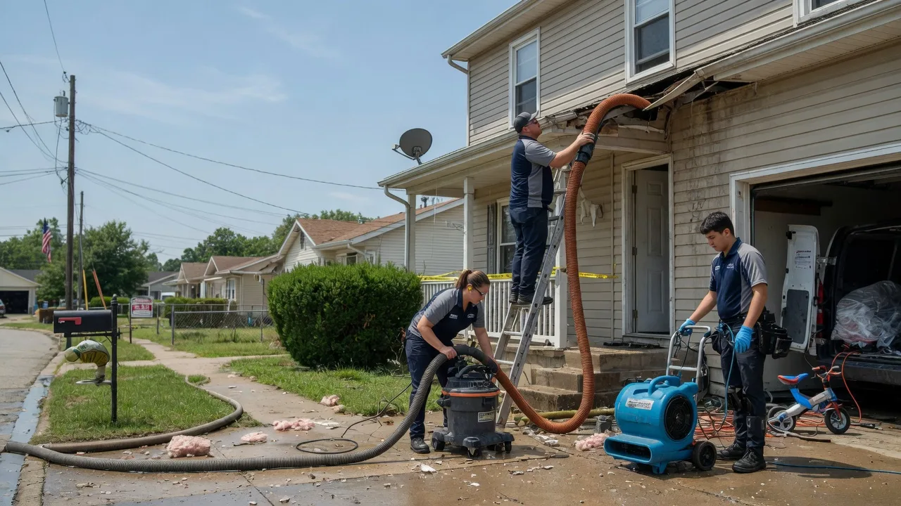 Water Damage Restoration in Olive Branch, IL near me